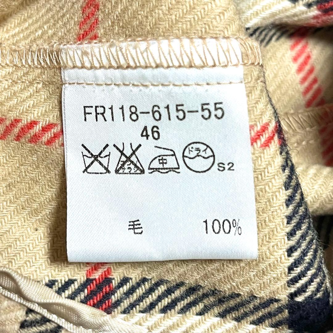 バーバリーロンドン ライナー ベルト Aライン ノバチェック 46サイズ