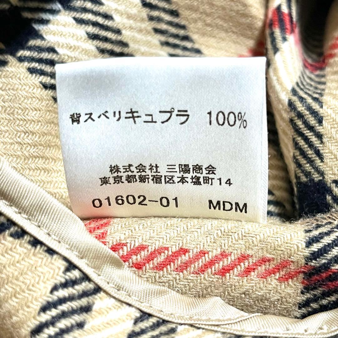 バーバリーロンドン ライナー ベルト Aライン ノバチェック 46サイズ