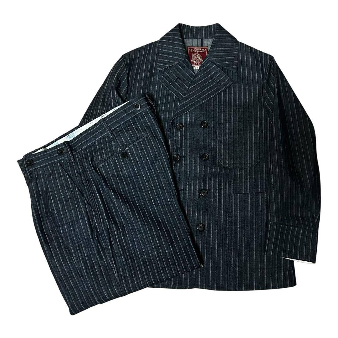 良品 ADJUSTABLE COSTUME DENIM VITO 2P セット