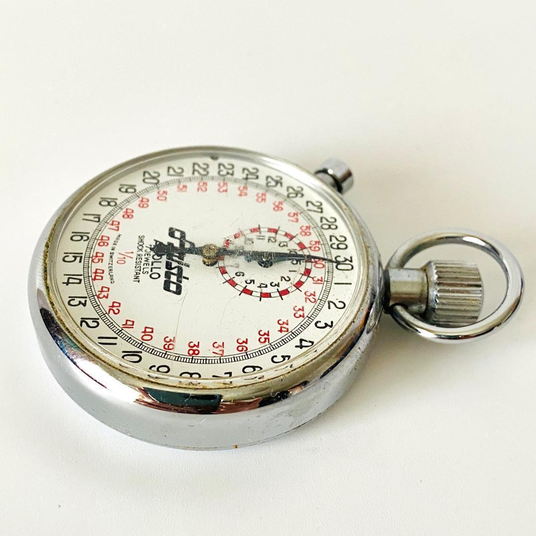 【高級懐中時計】美品 アリスト ストップウォッチ ラリータイマー メンズ