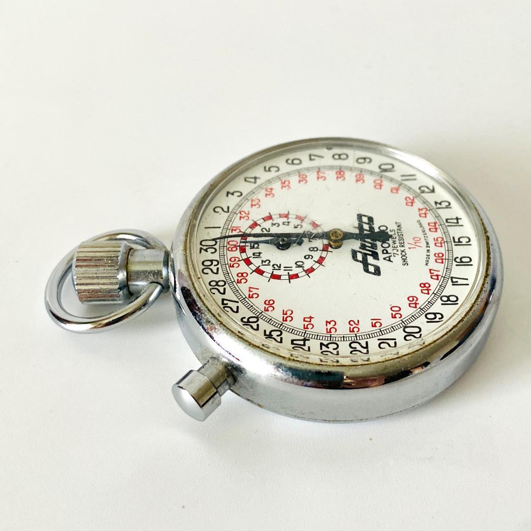 【高級懐中時計】美品 アリスト ストップウォッチ ラリータイマー メンズ