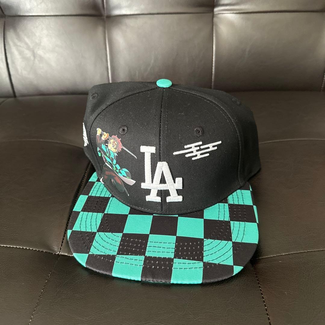 【現地限定】鬼滅の刃ドジャースコラボ キャップ damon slayer