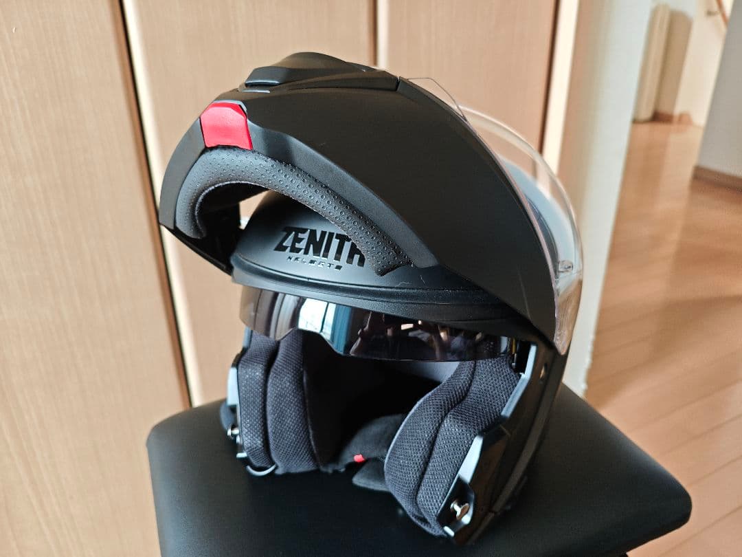 ZENITH フルフェイスシステムヘルメット マットブラック YJ-21