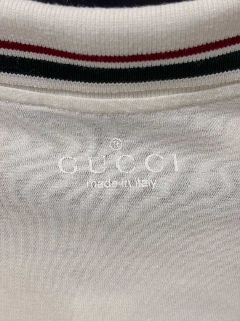 【美品】GUCCI グッチ 定番 シェリーライン ポロシャツ メンズ Lサイズ