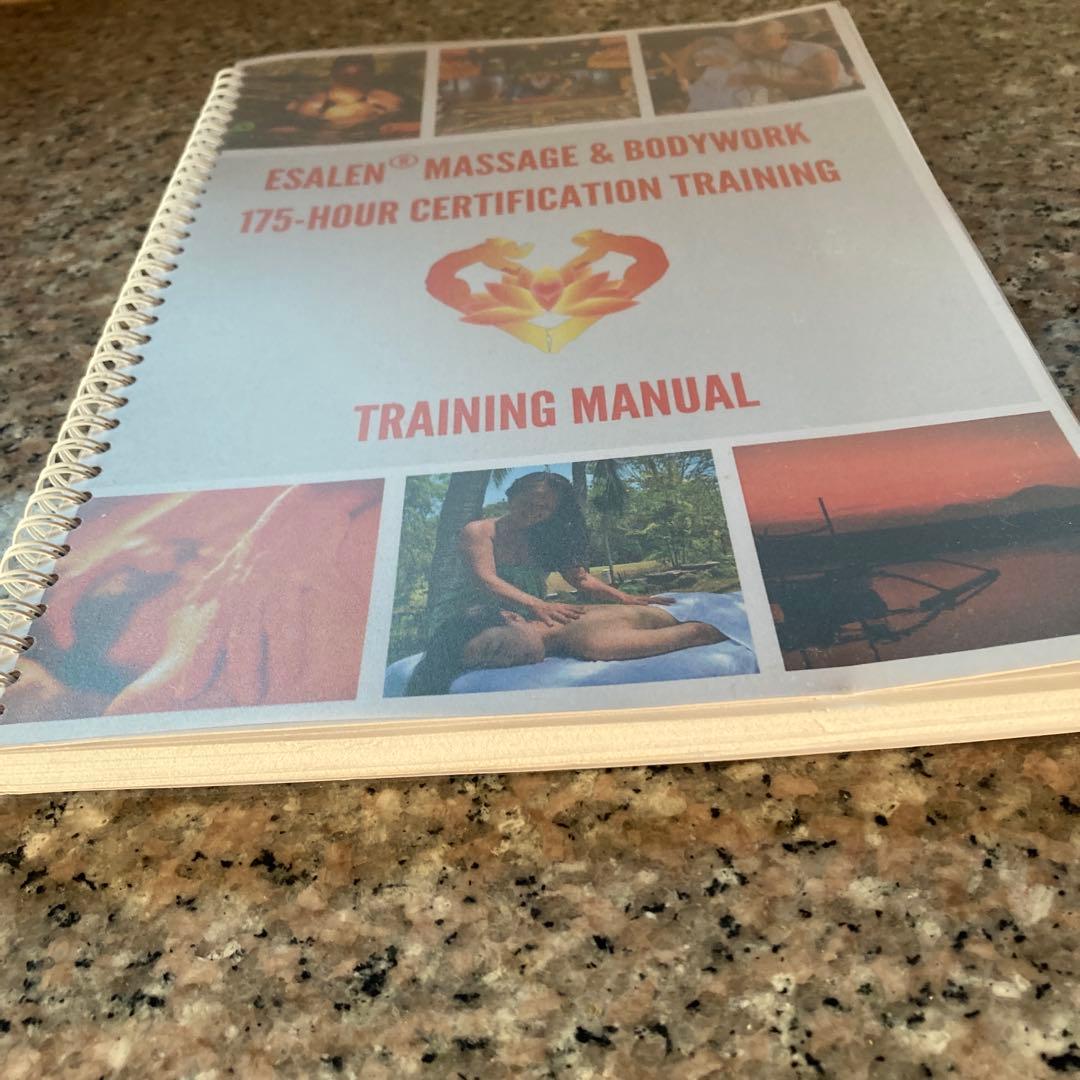Esalen® マッサージ & ボディワーク トレーニングマニュアル