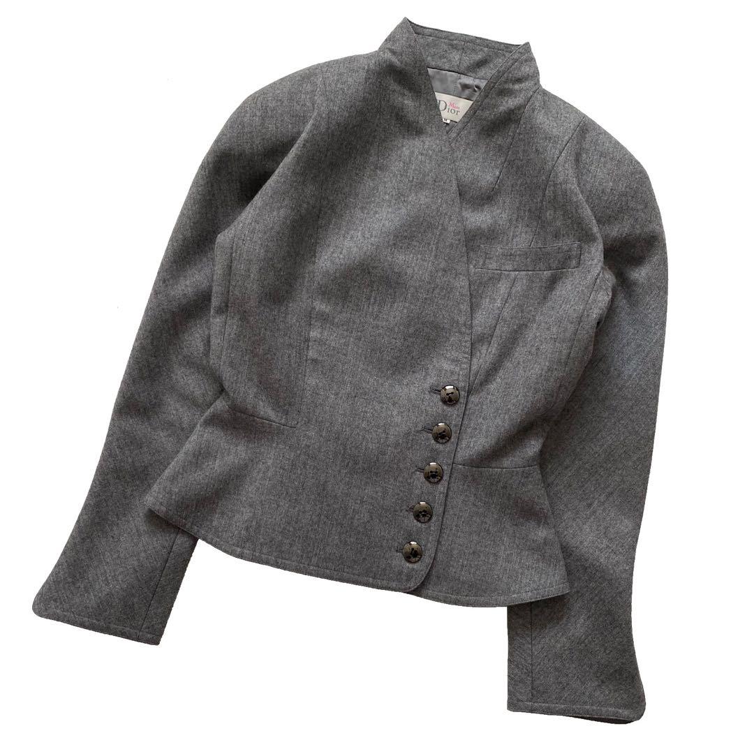 美品 Miss Dior クリスチャンディオール ジャケット M グレー