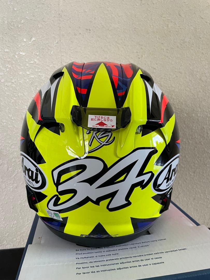 Arai RX-7X フルフェイスヘルメット シュワンツ30th Lサイズ