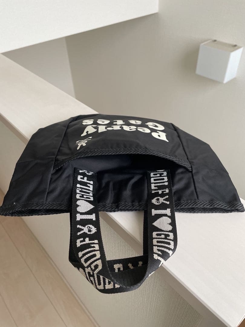 パーリーゲイツ PEARLY GATES カートバッグ トートバッグ 黒