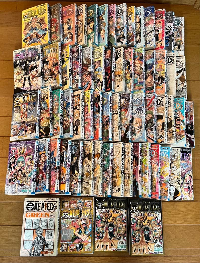 漫画　『ONE PIECE』 30巻〜89巻セット +おまけ