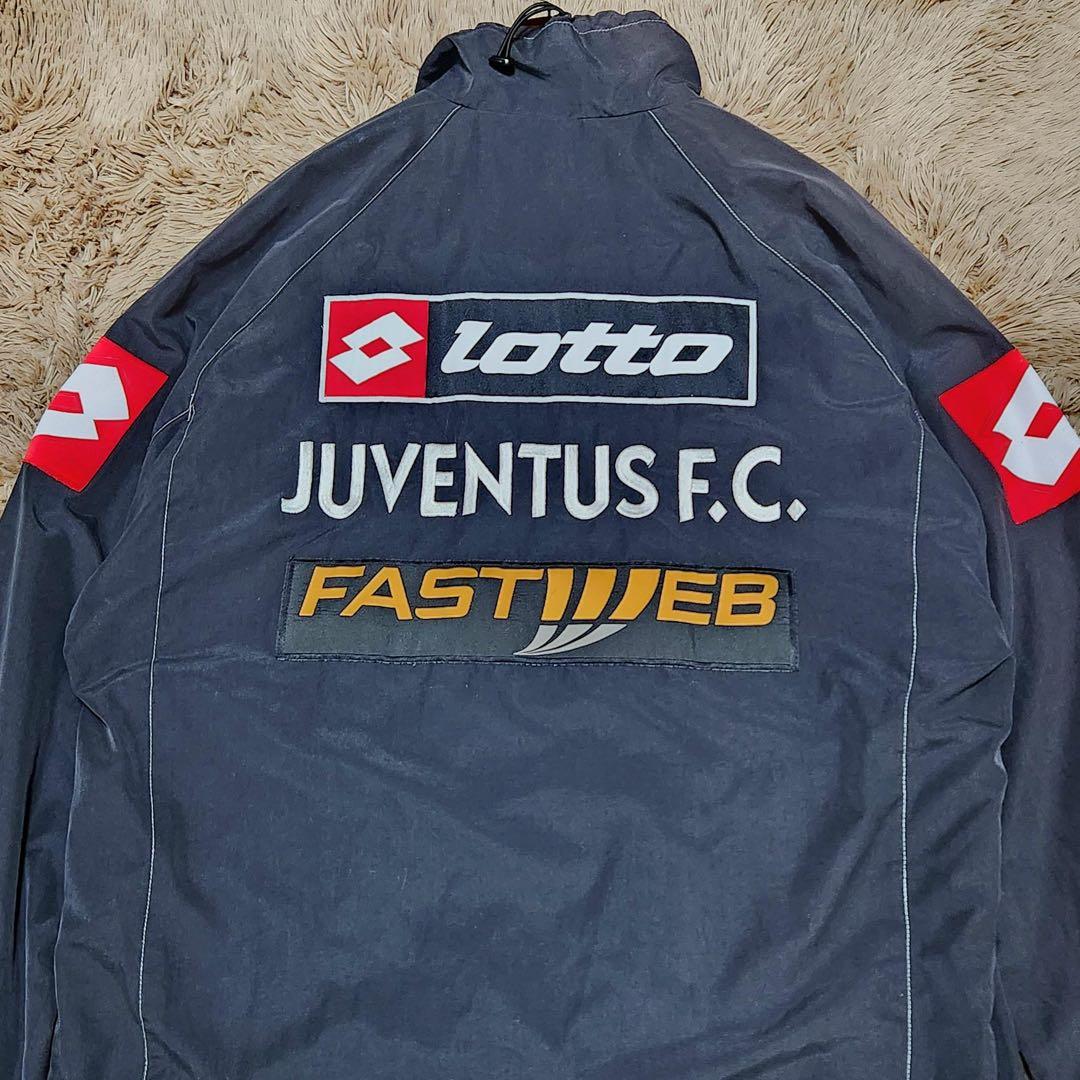 SS級 レア lotto ロット ユベントス ジャケット ロゴ 刺繍01 02