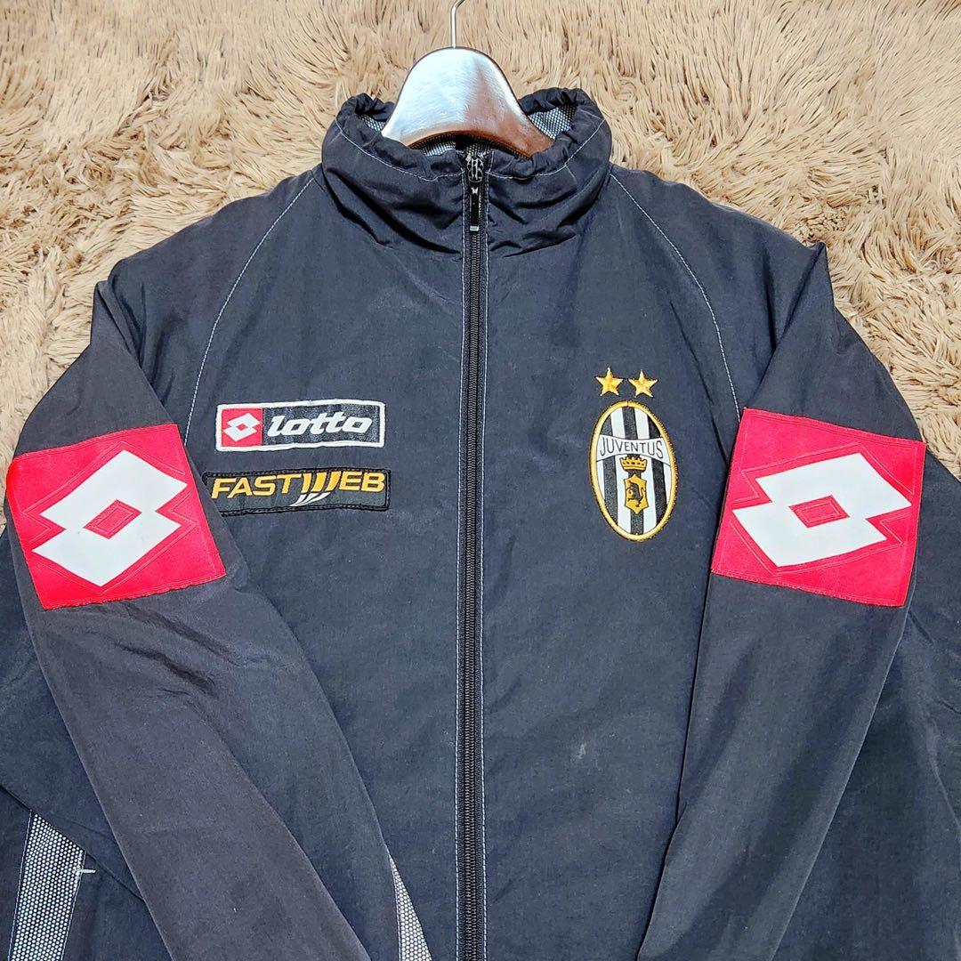 SS級 レア lotto ロット ユベントス ジャケット ロゴ 刺繍01 02
