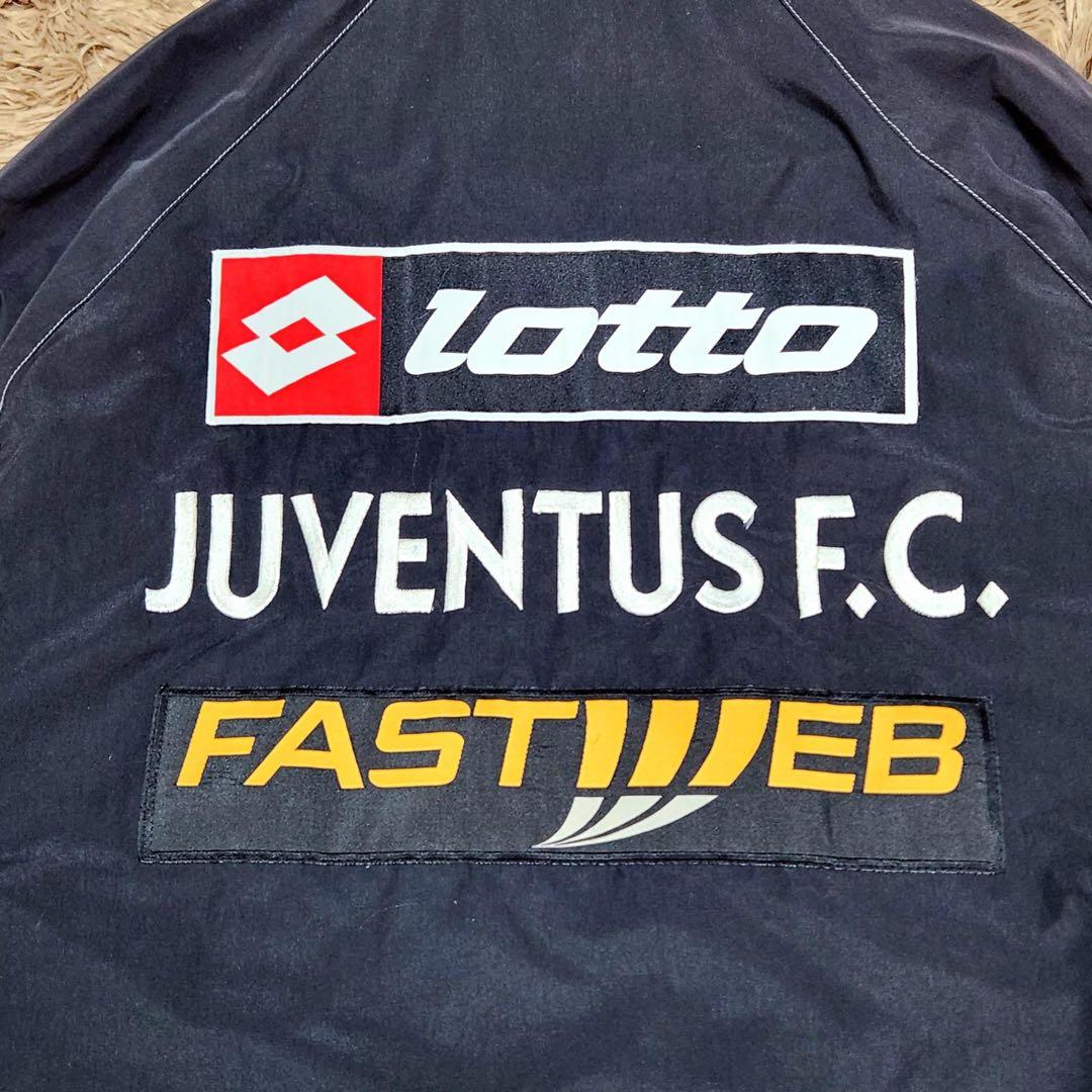 SS級 レア lotto ロット ユベントス ジャケット ロゴ 刺繍01 02