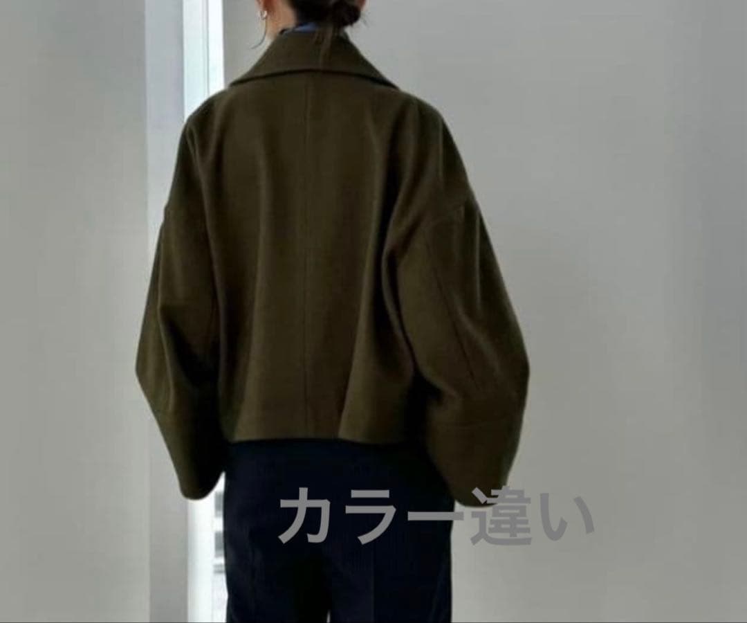 新品タグ付き　Aga スコットクラブ【尾州】ショートコート　オーバーサイズ