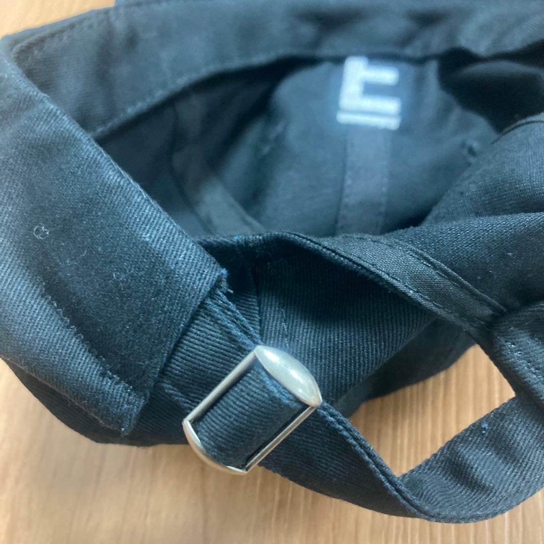 ENNOY COTTON Ē CAP BLACK キャップ エンノイ 新品未使用