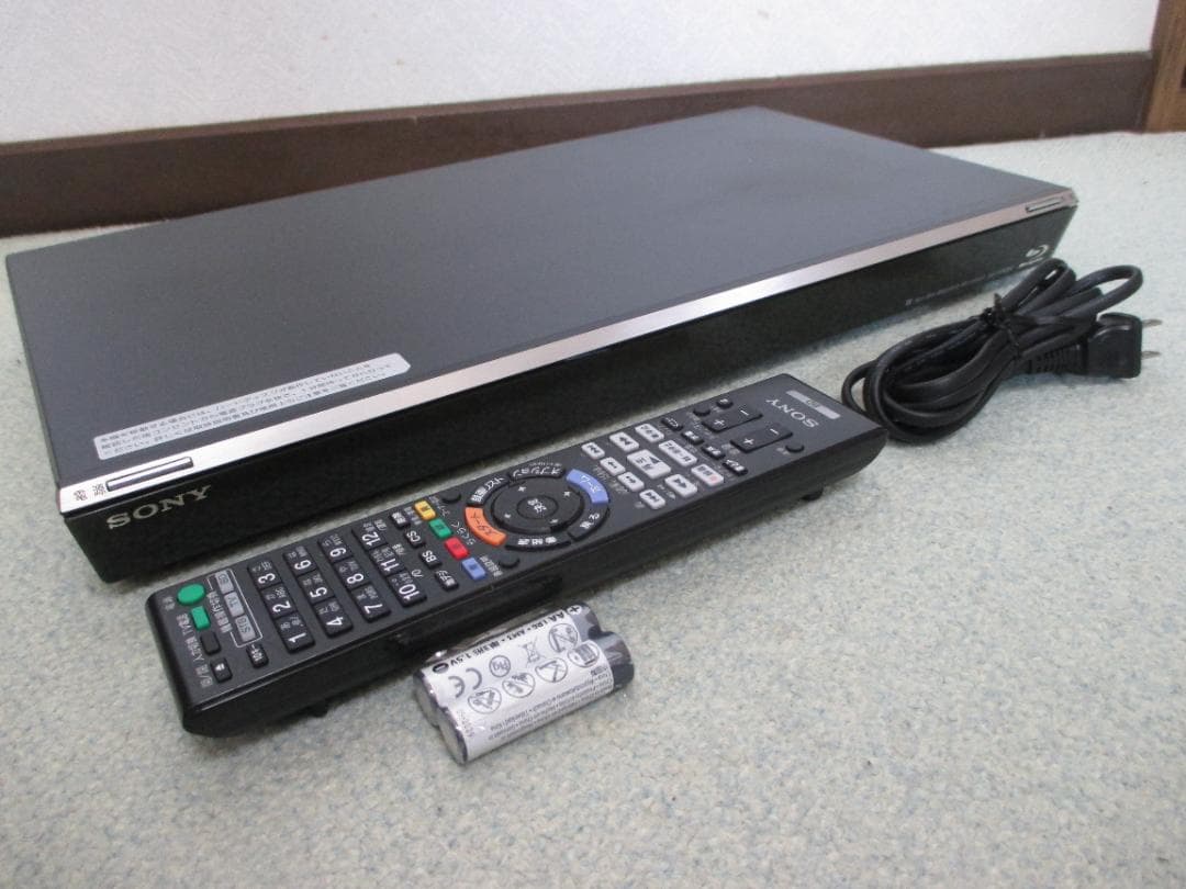 2013年製☆SONY ブルーレイレコーダー 2番組同時録画 BDZ-EW500