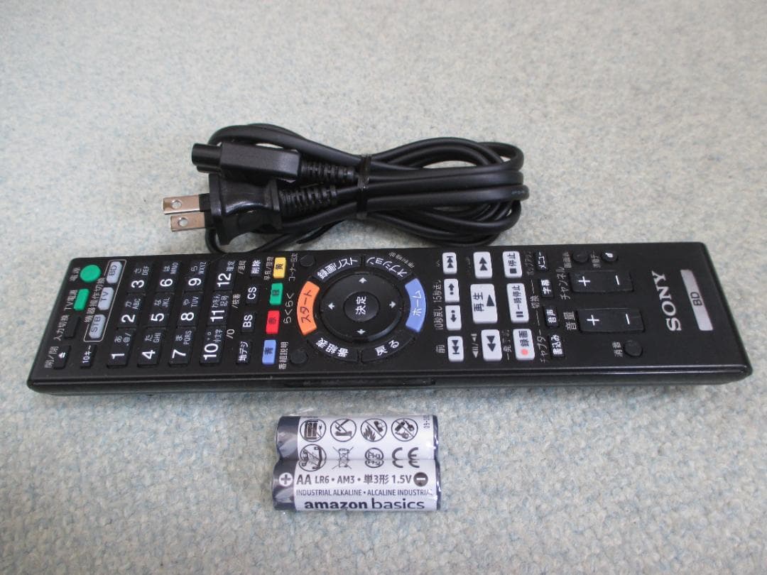 2013年製☆SONY ブルーレイレコーダー 2番組同時録画 BDZ-EW500