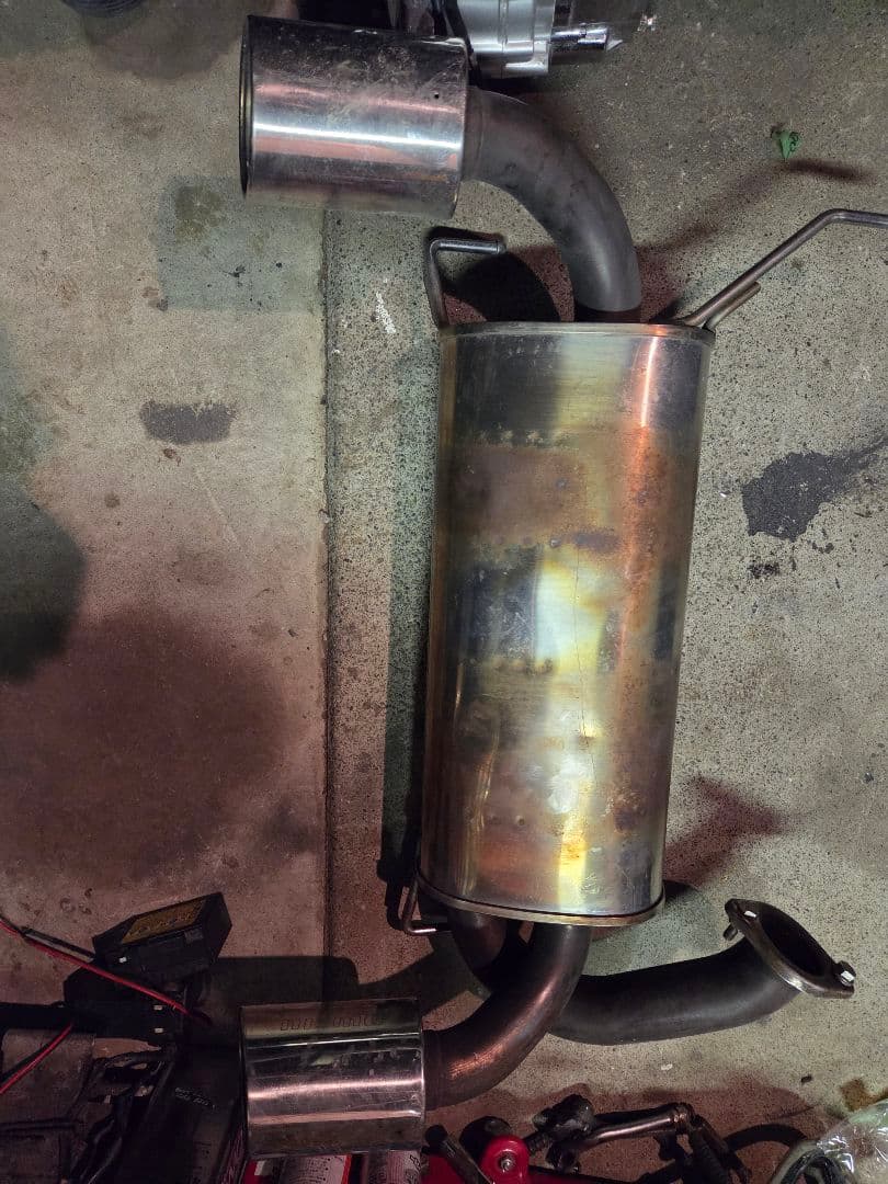 z33 ニスモ　チタンマフラー