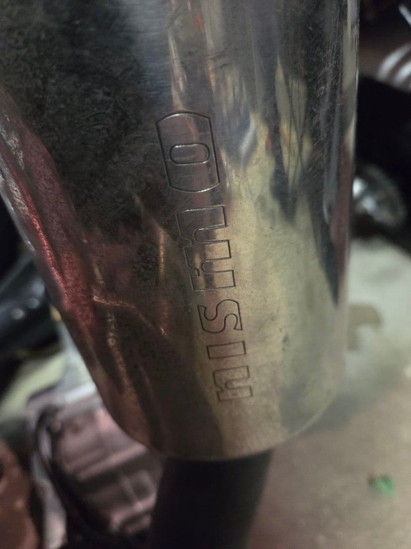 z33 ニスモ　チタンマフラー