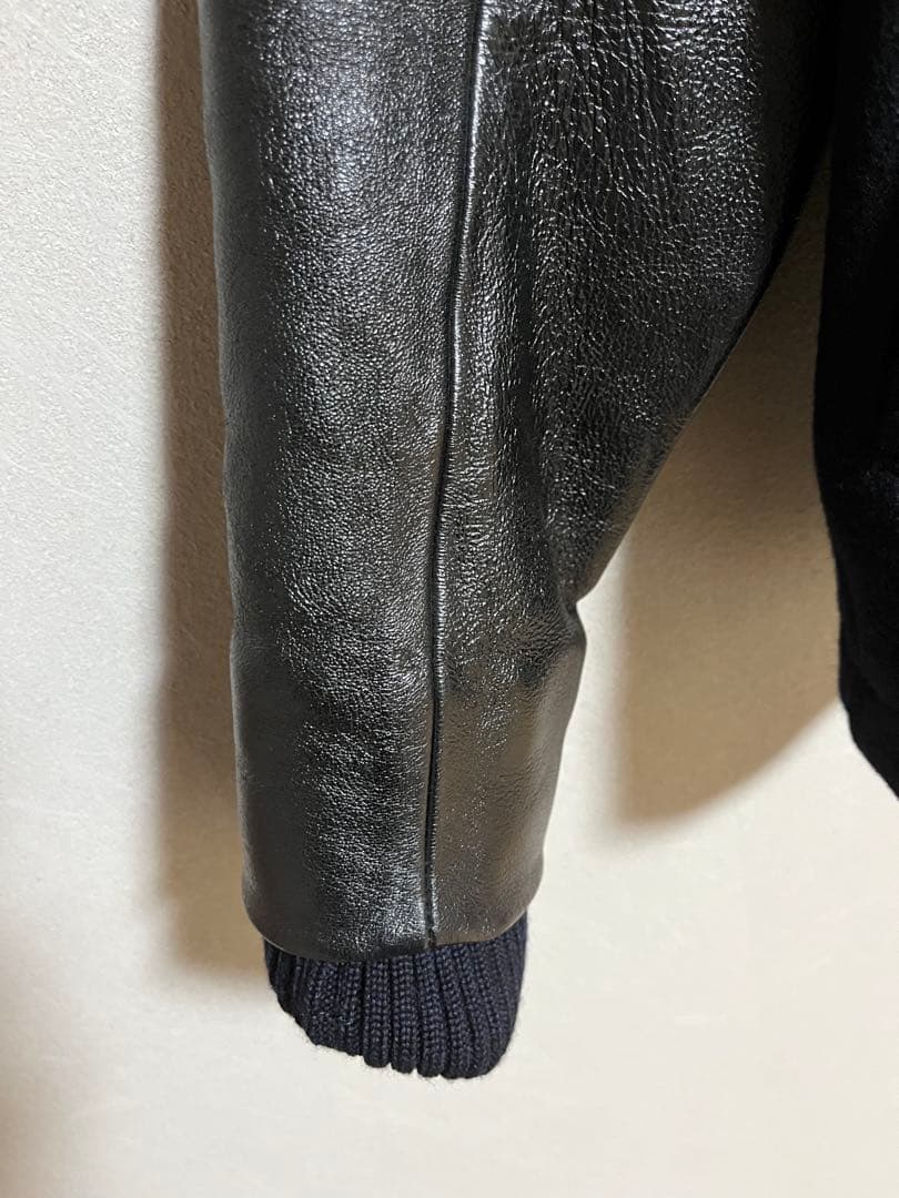 BLUE & BLUE スタジャン ネイビー サイズ1