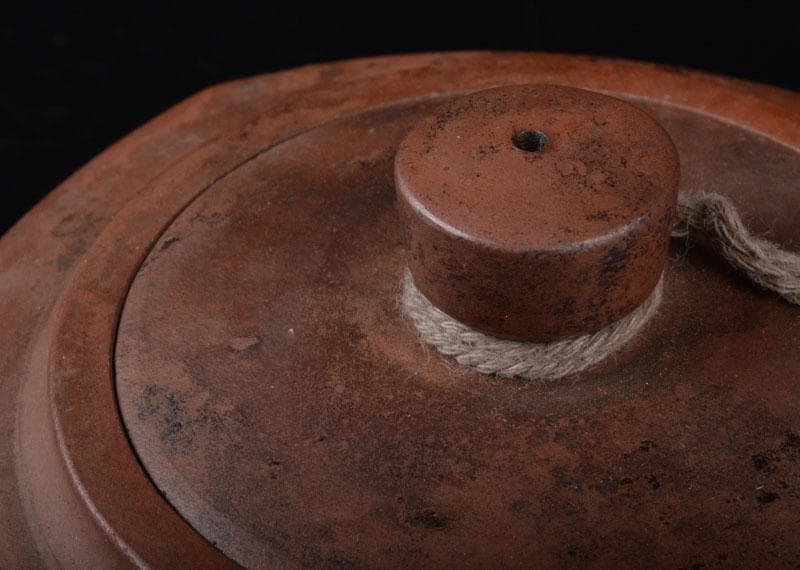 中国　康煕御製款　紫砂　朱泥　急須　茶壷　C　R5362E