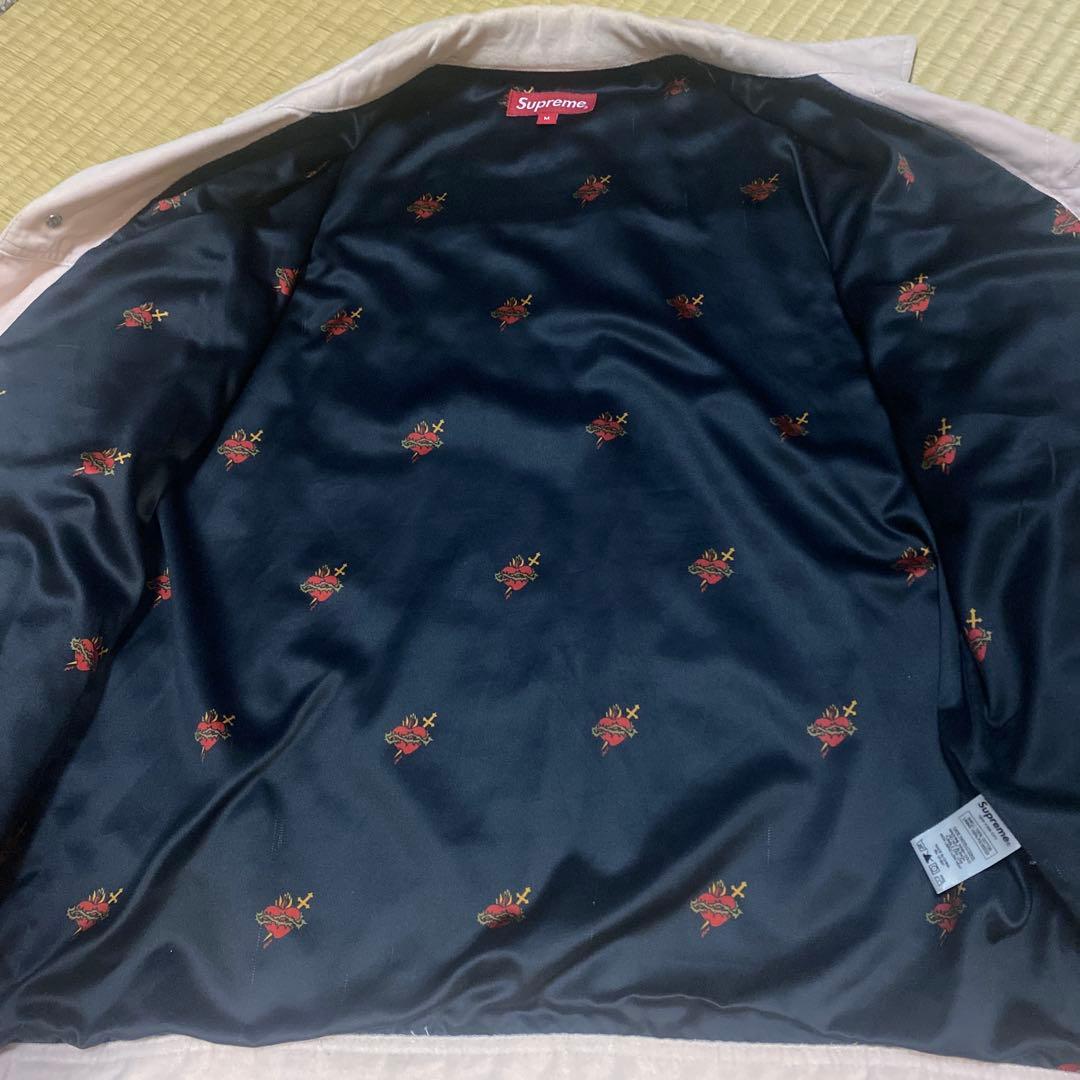 Supreme ベルベット　トラッカー　ジャケット　シュプリーム　ジージャン　M