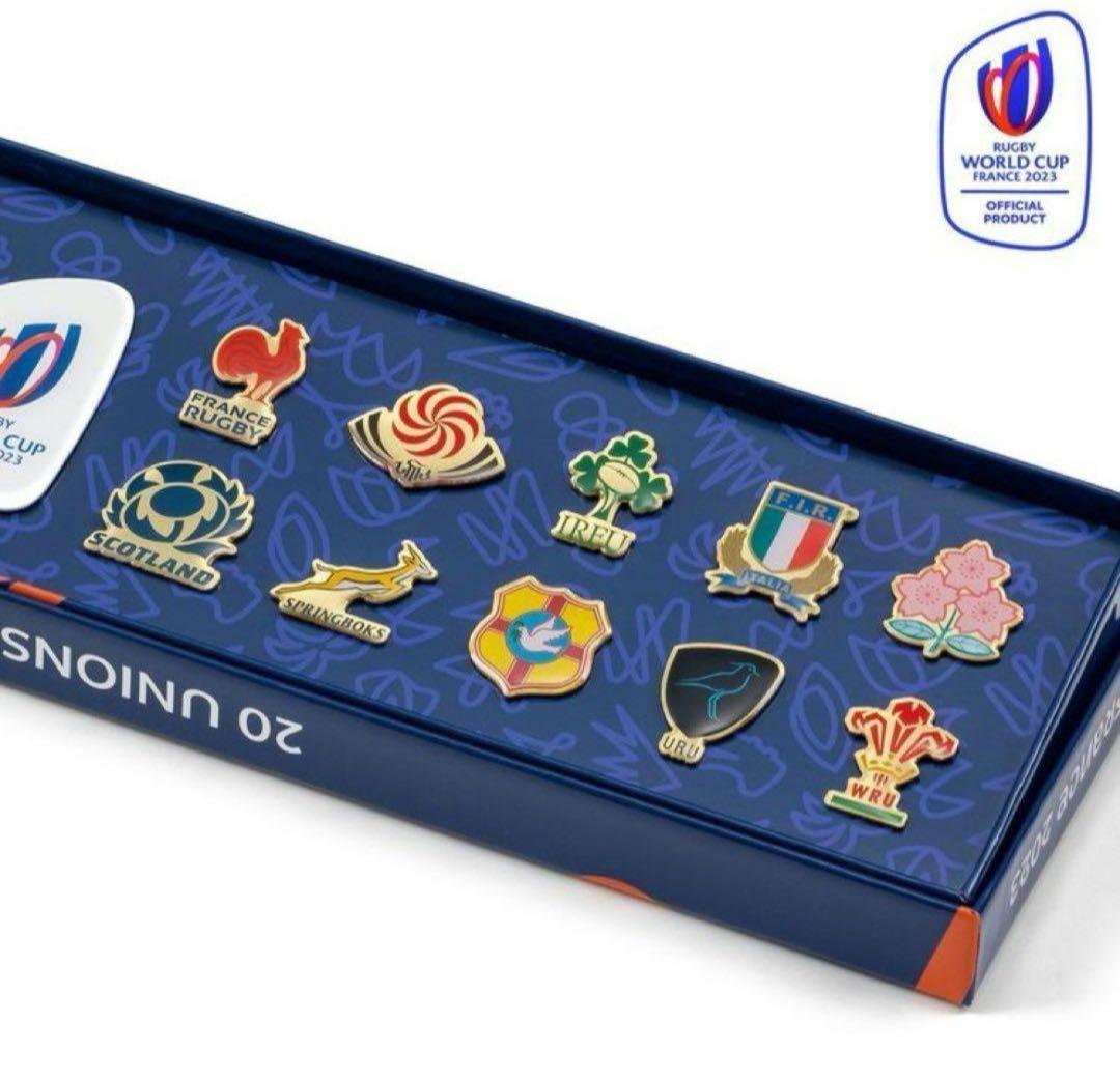 20UNIONS COLLECTION PINS　ラグビー　ワールドカップ ピン