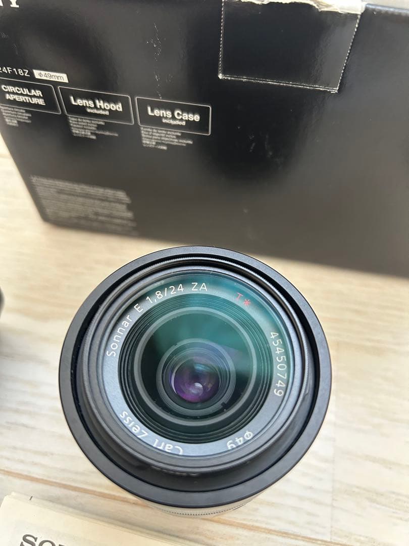 レンズ(単焦点) Carl Zeiss Sonnar T* E 24mm F1.8