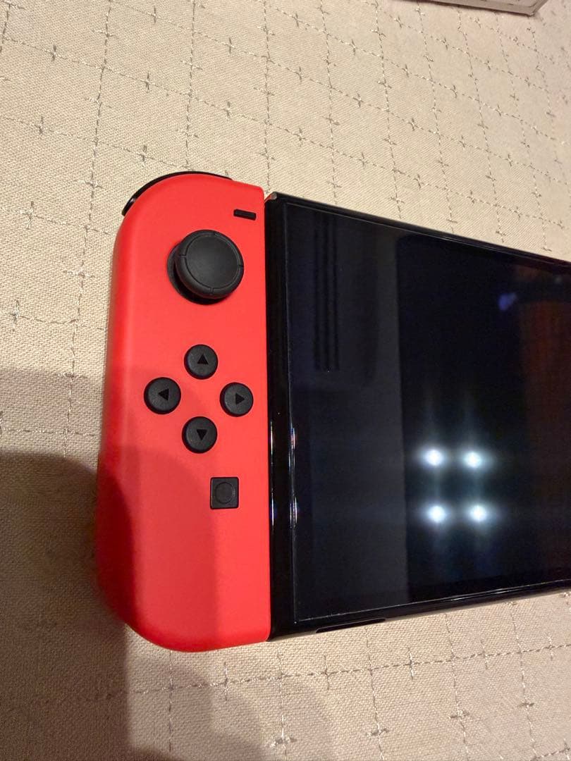 【美品】Nintendo Switch 有機EL マリオレッド おまけ付き