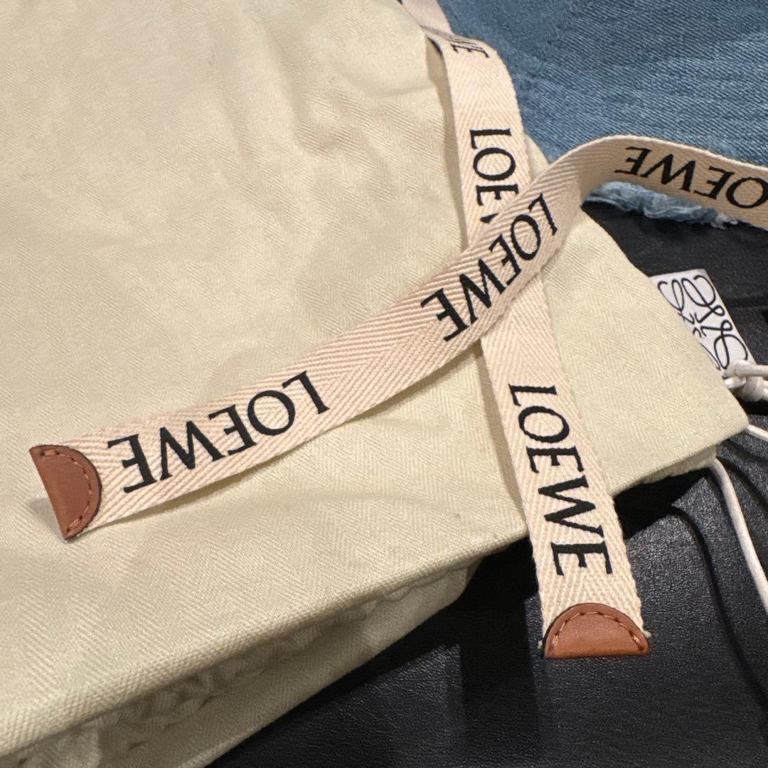 LOEWE フィッシャーマンハット　59 デニム　フリンジ