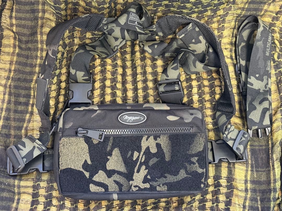マヨゾネス(MAYOZONES) 4WAYリグバッグ　マルチカムブラック