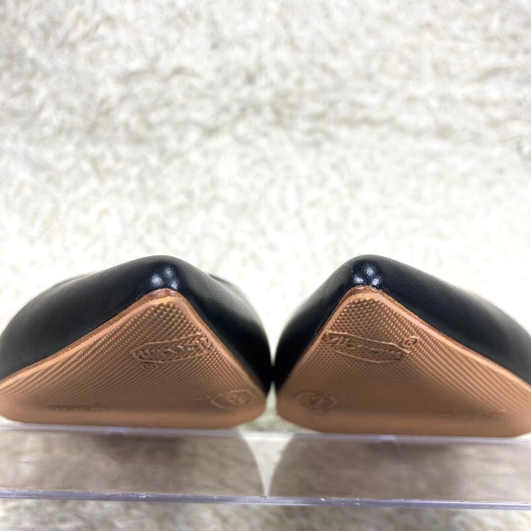 『未使用級』PELLICO アネッリ フラット パンプス ブラック ANIMA