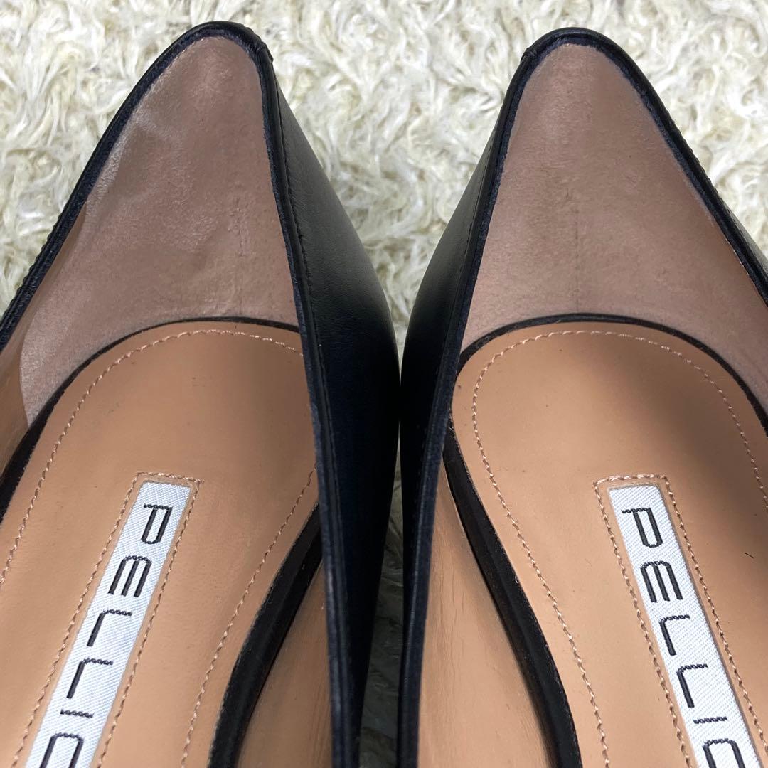 『未使用級』PELLICO アネッリ フラット パンプス ブラック ANIMA