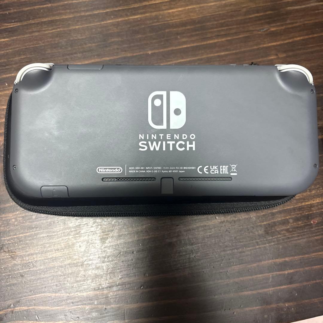 Nintendo Switch Lite グレー本体ケース充電器付き