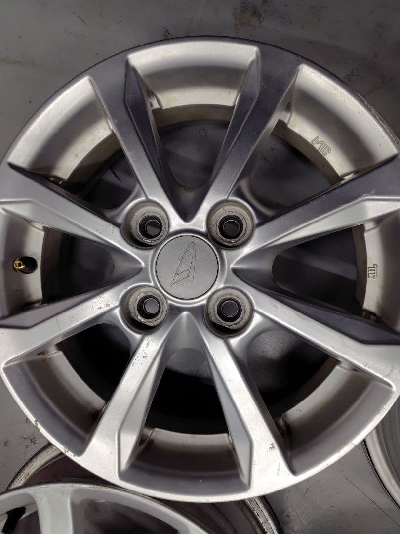 LA100Sムーブ純正14インチアルミホイール4本セット/11000円