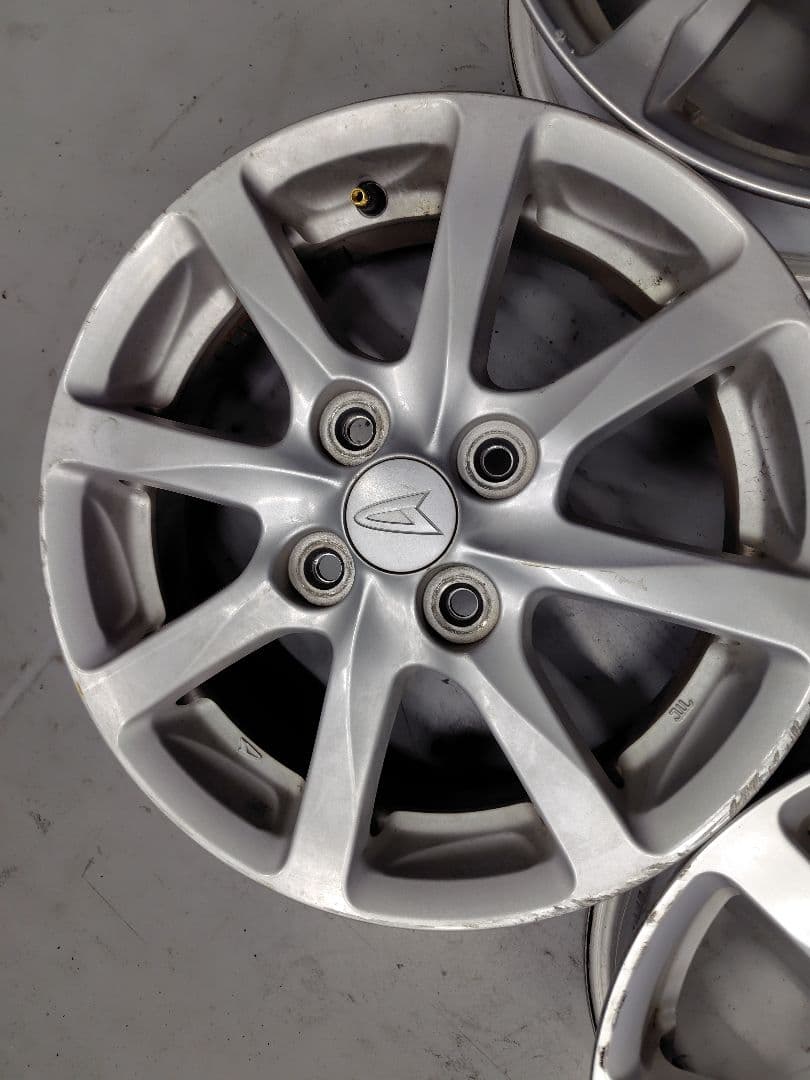 LA100Sムーブ純正14インチアルミホイール4本セット/11000円