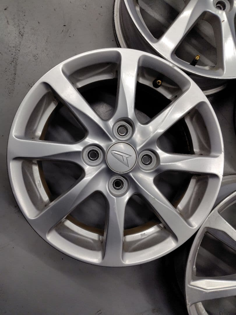 LA100Sムーブ純正14インチアルミホイール4本セット/11000円