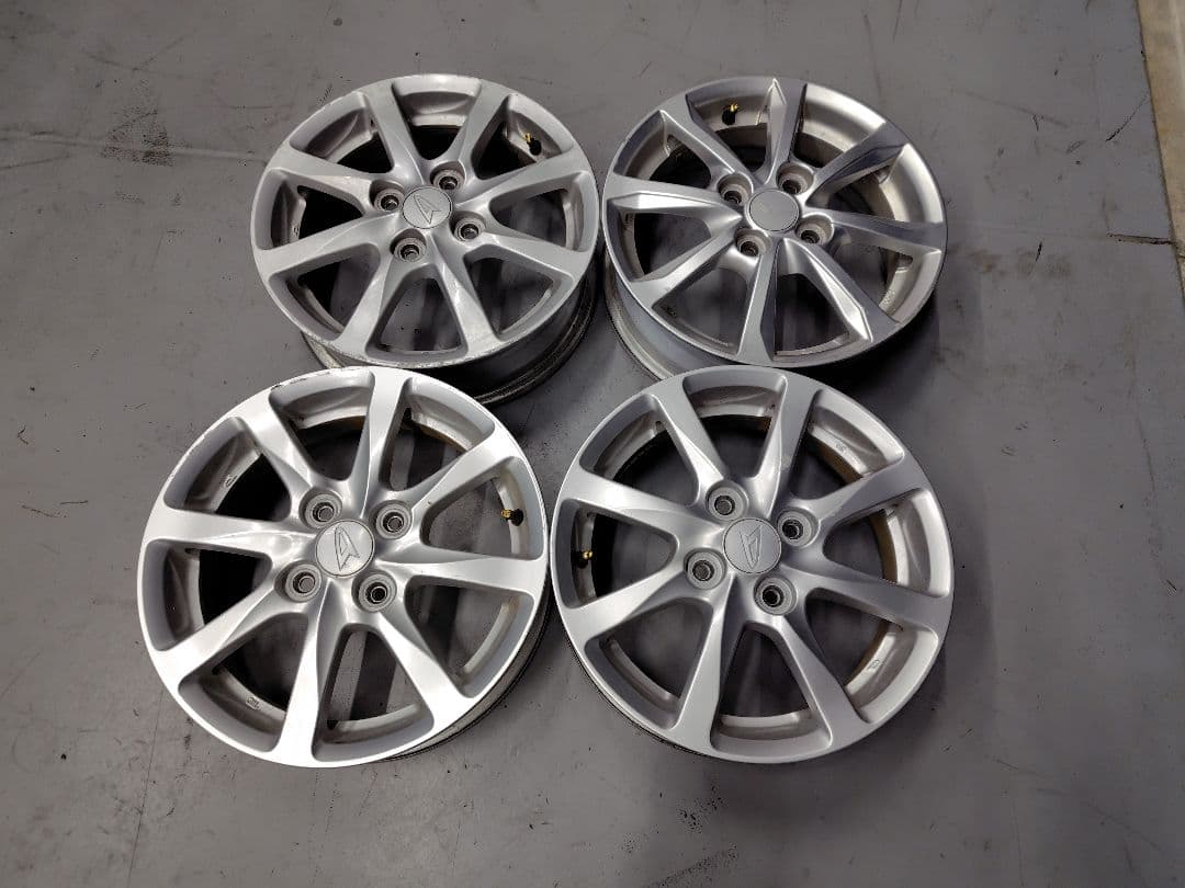 LA100Sムーブ純正14インチアルミホイール4本セット/11000円