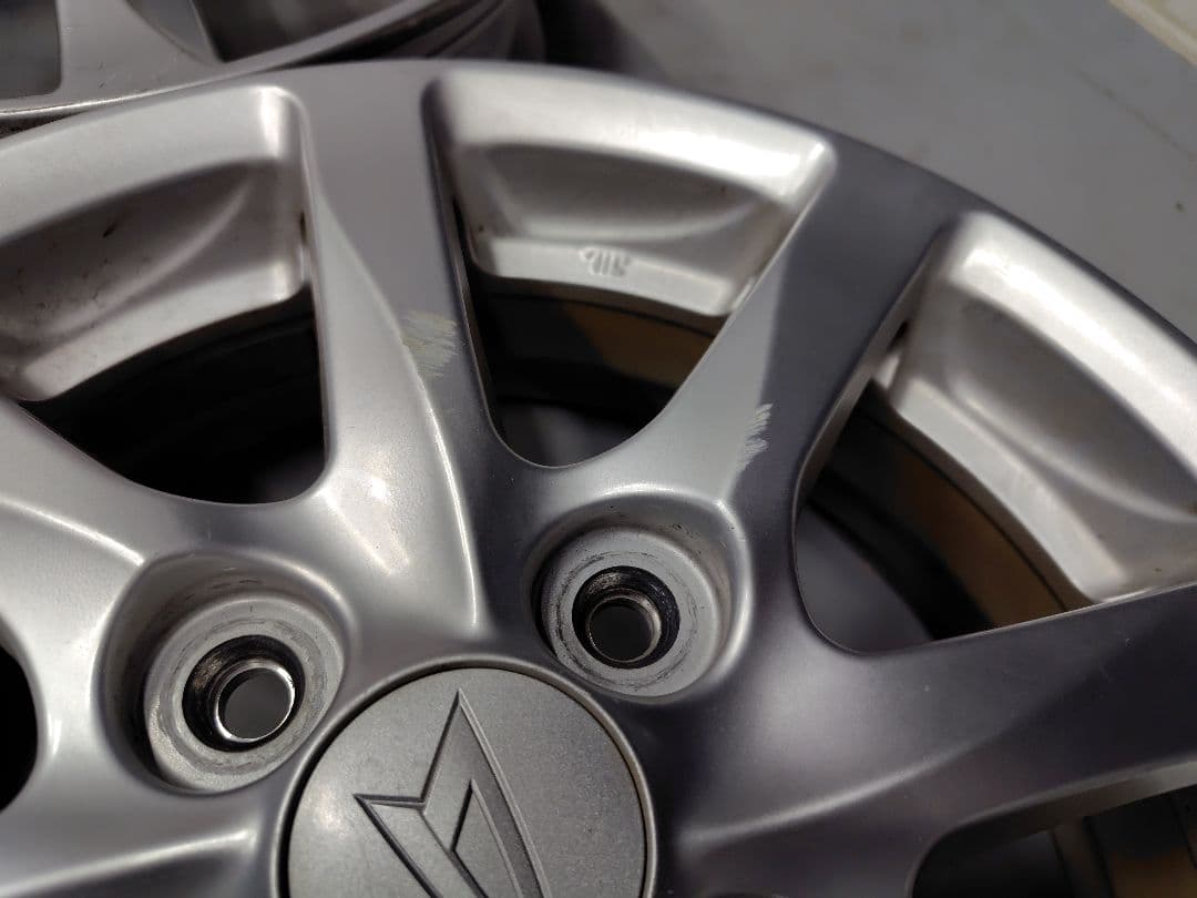 LA100Sムーブ純正14インチアルミホイール4本セット/11000円