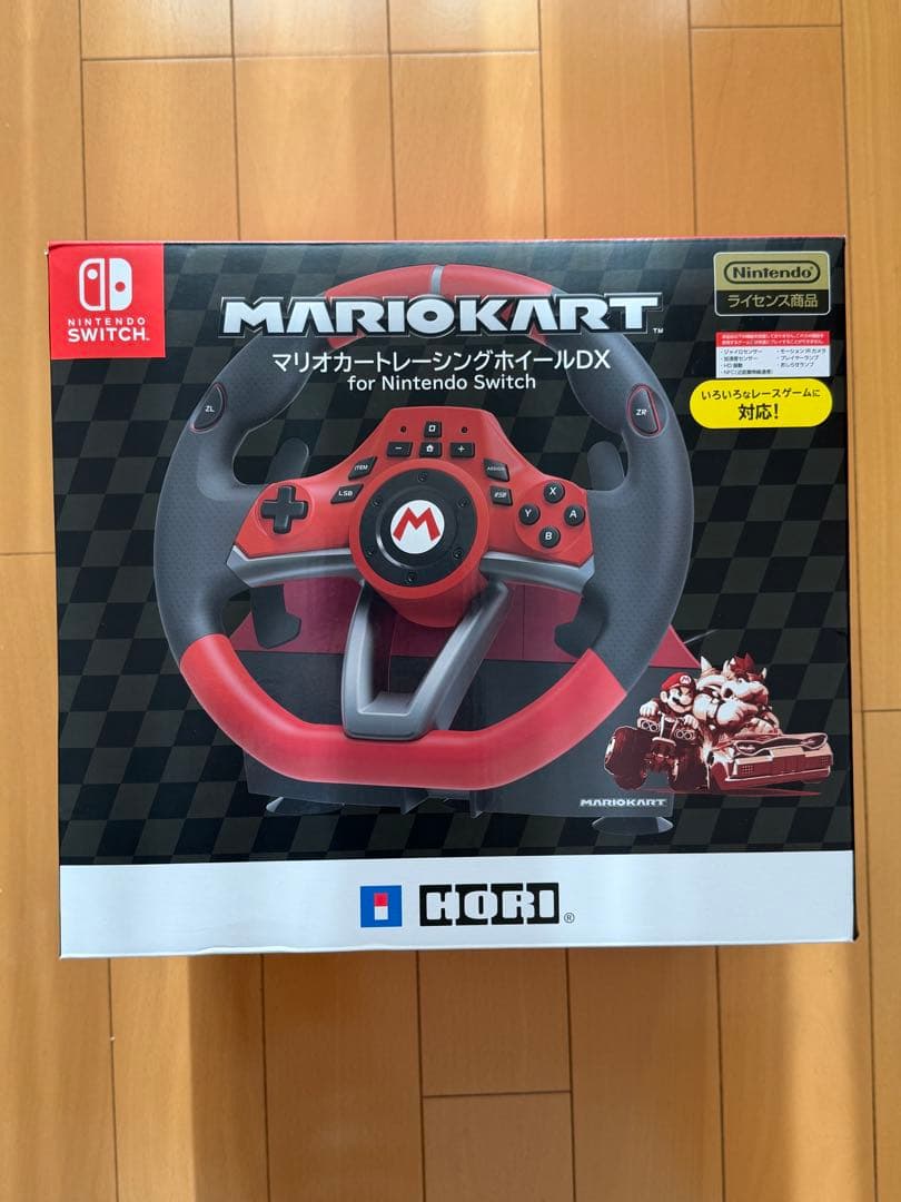 送料込み！HORI マリオカートレーシングホイールDX