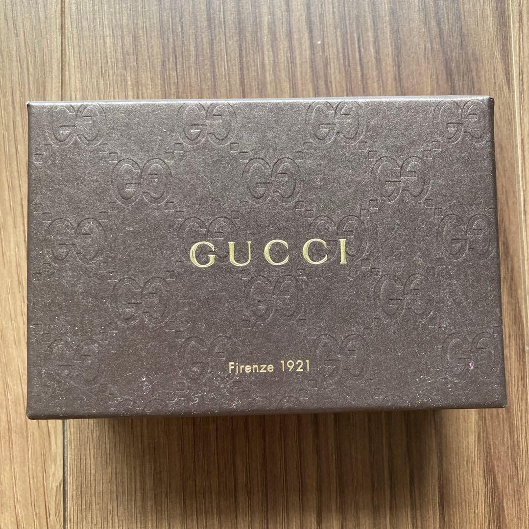 Gucci レザーキーケース ブラック
