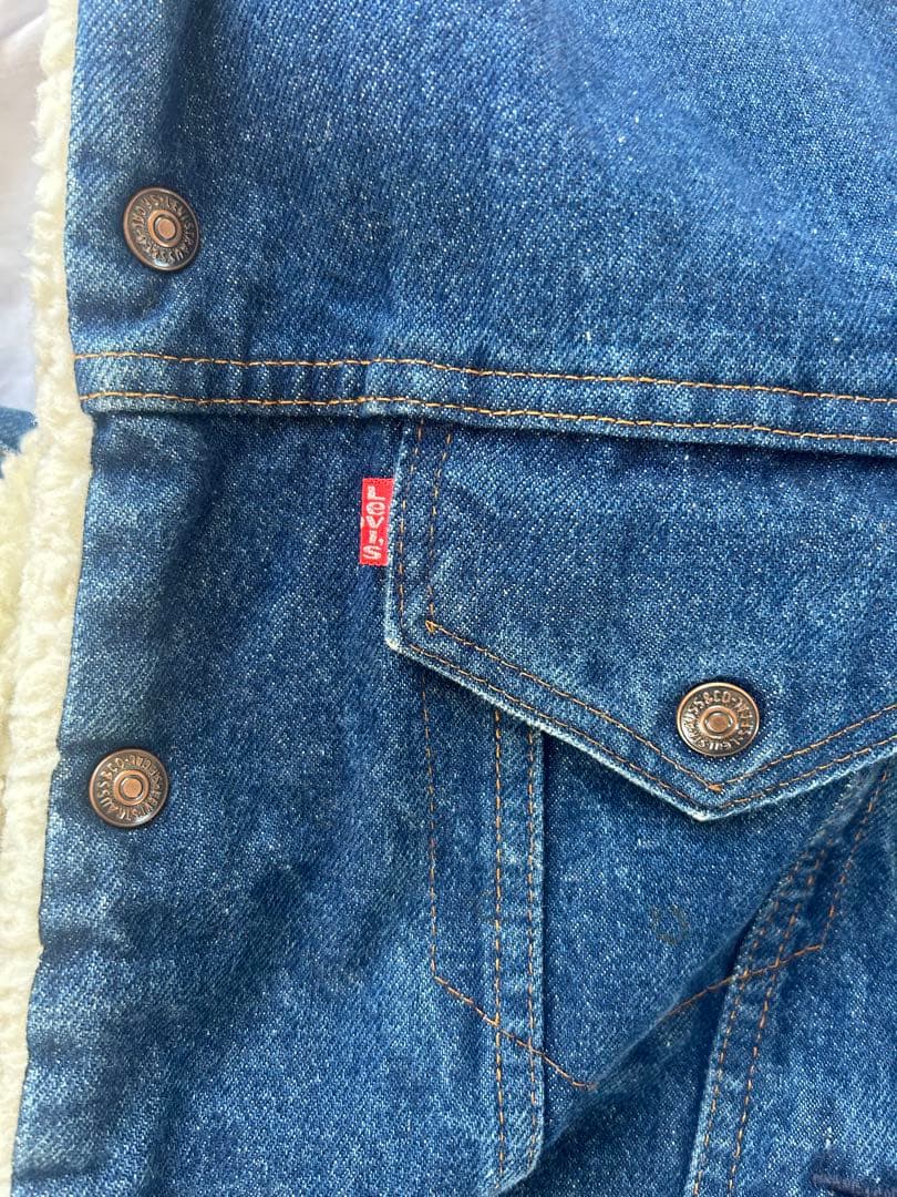 P*N様 Levi’s 赤タグ 裏ボア デニムジャケット 42L