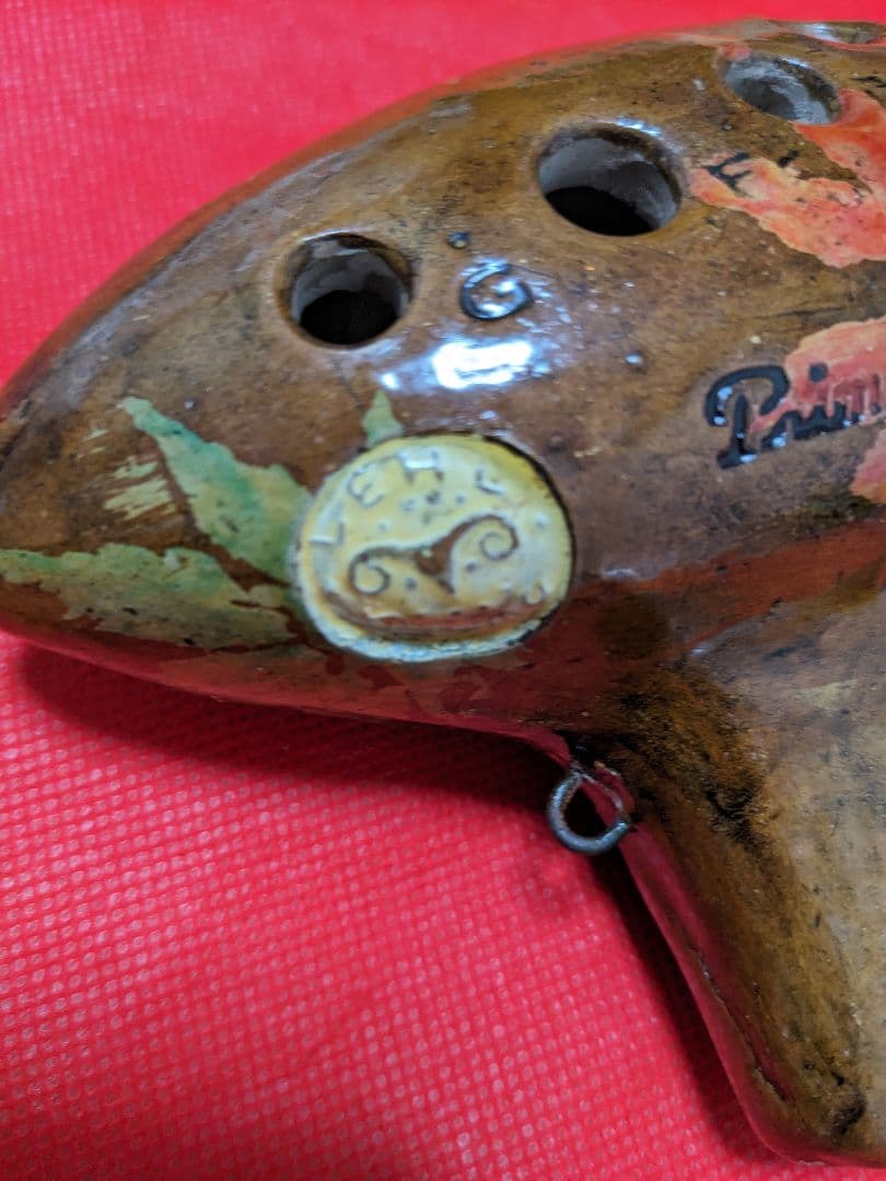 PRIMA プリマ楽器 オカリナ 刻印付き 希少品 アルト 陶器製