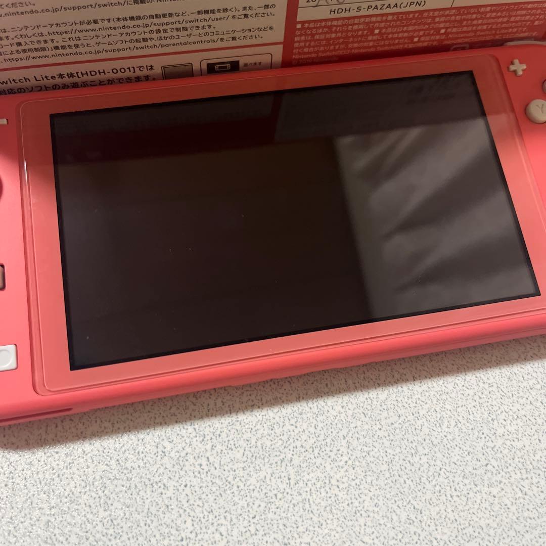 Nintendo switch lite スイッチライト　ピンク