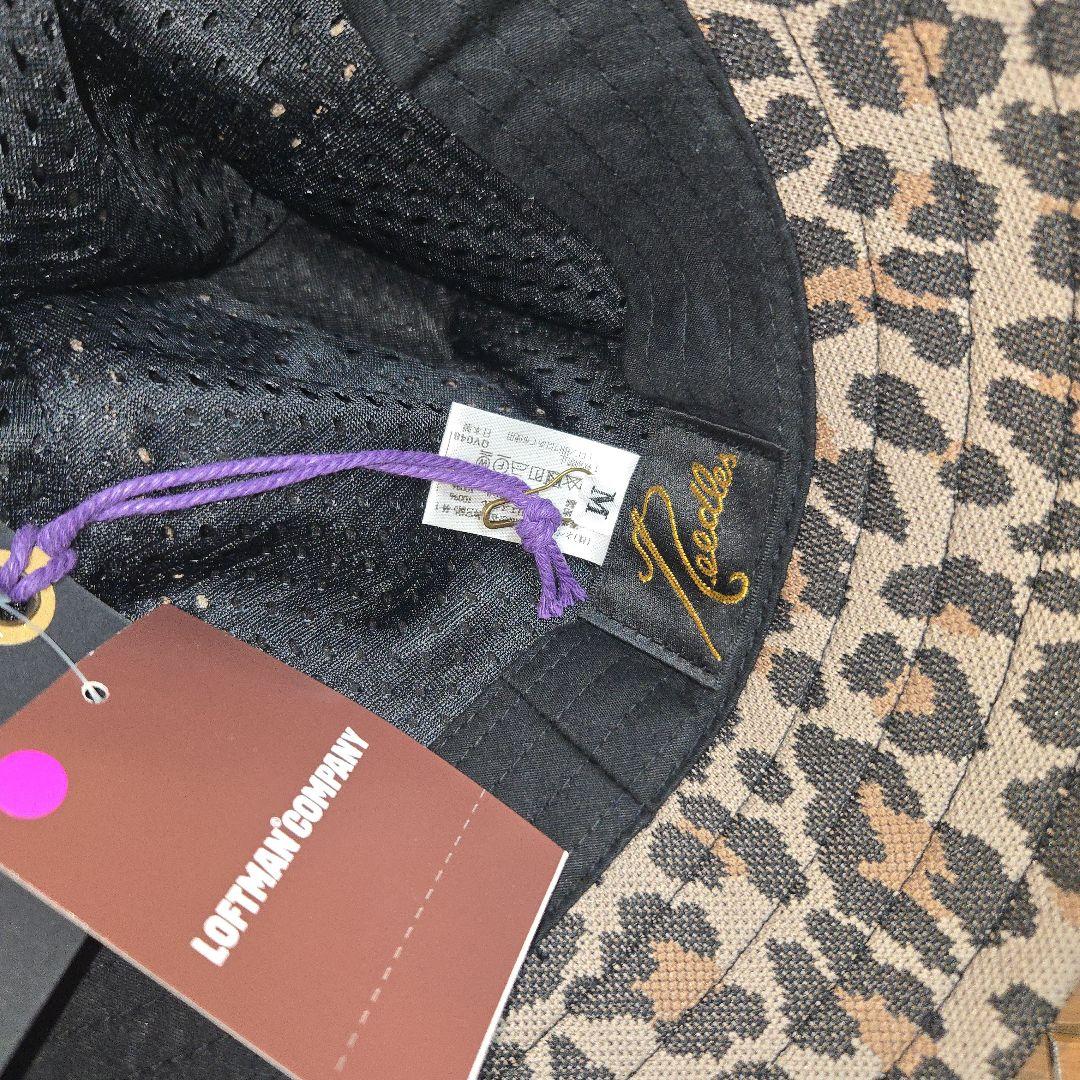 試着のみ　NEEDLES バミューダハット　レオパード　完売品