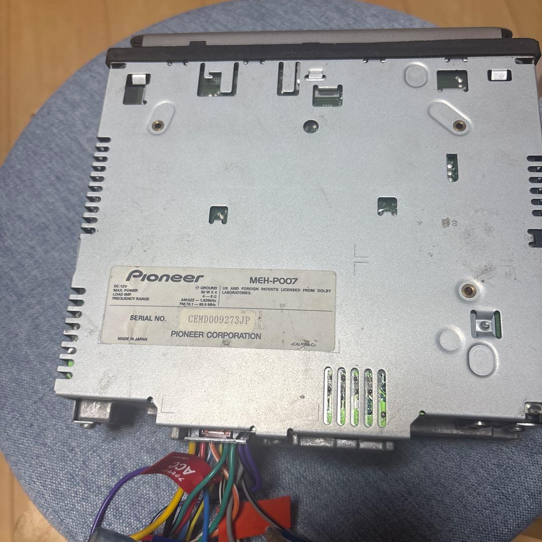 Pioneer carrozzeria MEH-P07 ヘッドユニットリモコン付