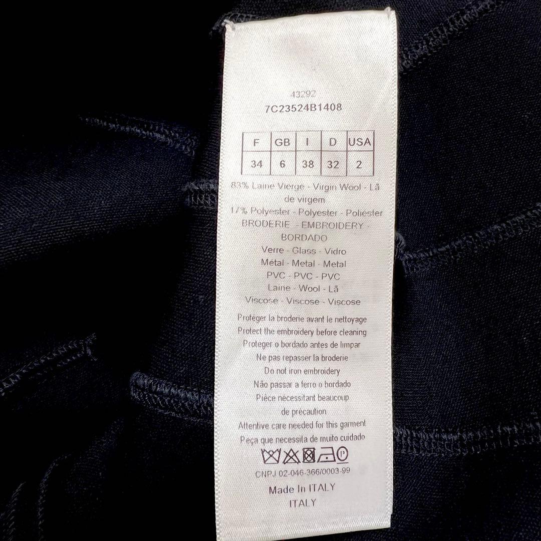 ゆゆゆ様　Christian Dior カットソー　ドルガバ パールニット