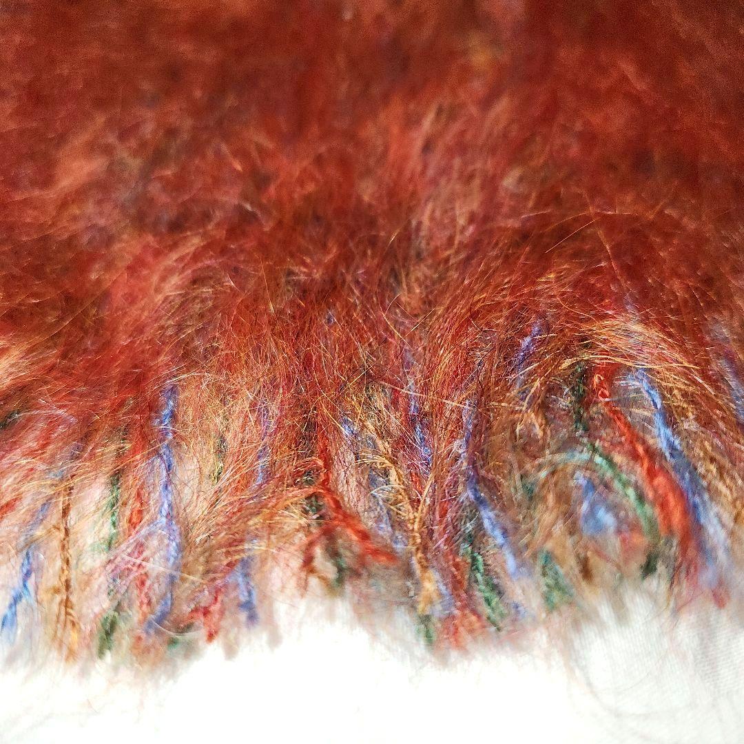 ✨ヴィンテージ モヘア ウール マフラー 60s 70s スコットランド製