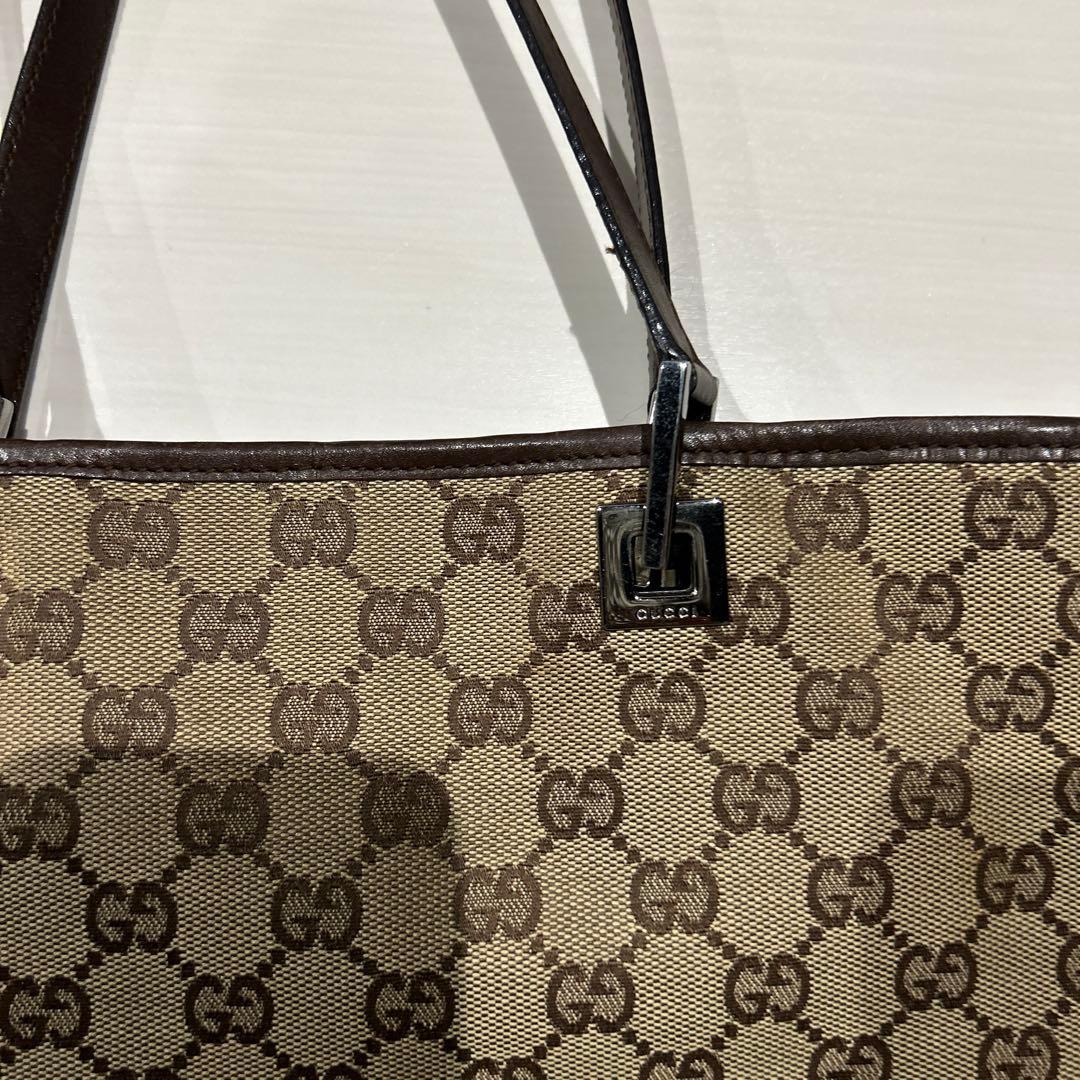 GUCCI グッチ　トートバッグ　ハンドバッグ　GG柄