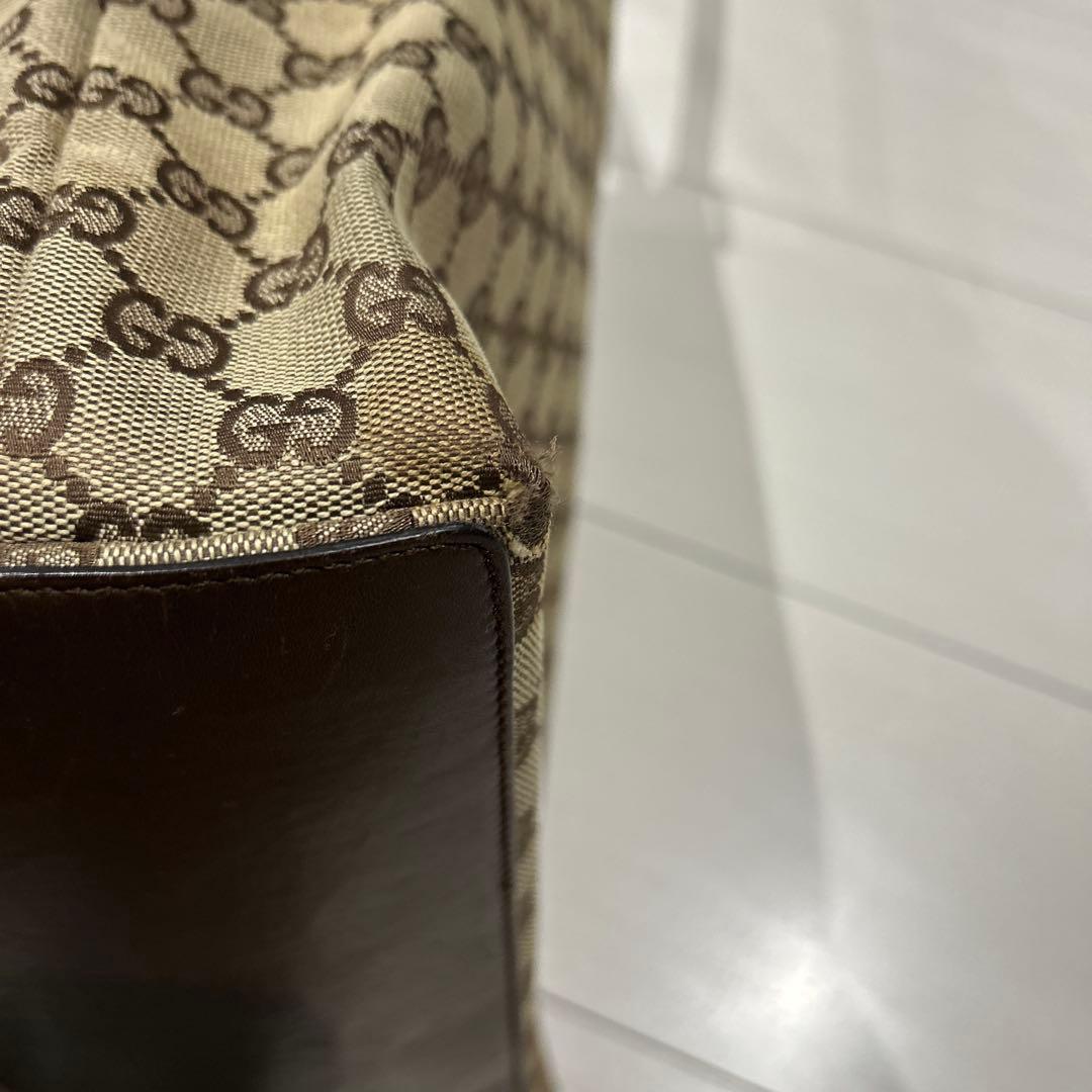 GUCCI グッチ　トートバッグ　ハンドバッグ　GG柄