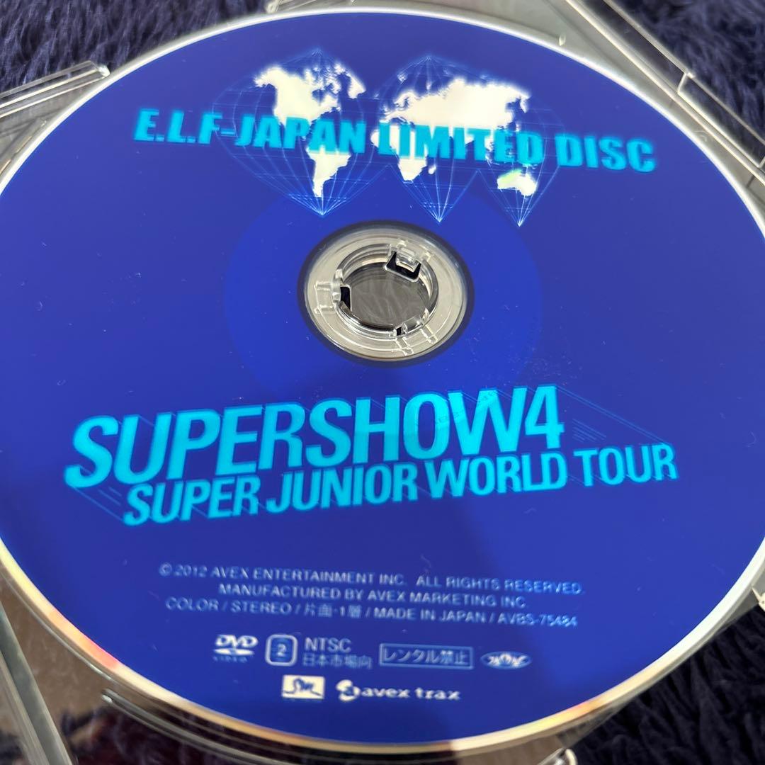 ミュージック SUPER JUNIOR WORLD TOUR SUPER SHOW4 DISC